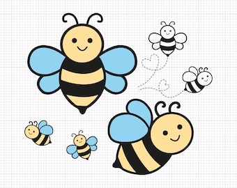 Bee Svg Png Pdf Ai Dxf-bestand downloaden