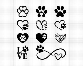 Download del file Paw Svg Png Pdf Ai Dxf