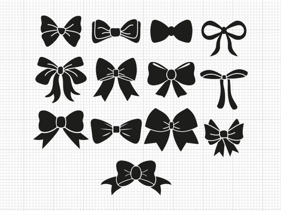 Cheer Bow Svg Png Pdf Ai Dxf File Download
