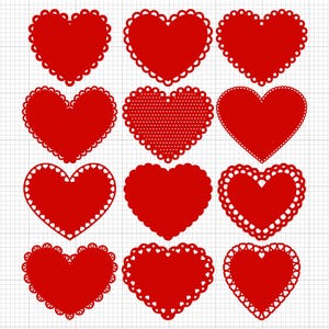 Deckchen Herz SVG Png Pdf Ai Dxf Datei Download