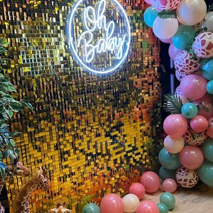 Oh Baby Neon Sign/Light *HIRE ONLY* (London/Herts/Eseex)