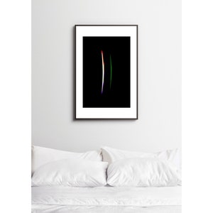Abstract photograph, Zen Photograph, Color Field Photograph, ICM, Abstract Expressionism, Unique Photograph
