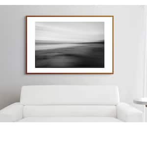 Black and White Abstract Photo, Zen Photograph, Abstract Sunrise, Abstract Expressionism, Unique Photograph, ICM, Fort Fisher Civil War