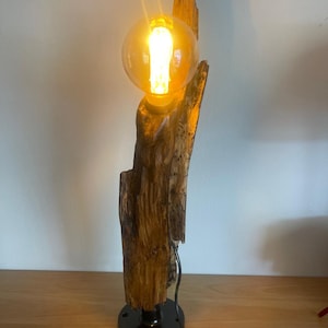 Wooden lamp
