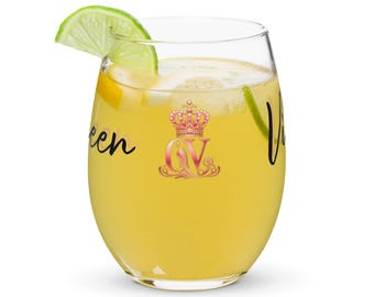 QV Stemless wine glass
