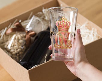 QV Shaker pint glass