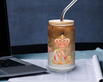 QV Can-shaped glass