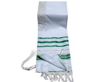 Tallit, Jewish Prayer Shawl 100% Kosher, Bar\Bat Mitzvah Gift, Jewish Gift, Judaica Gift, Tallit.