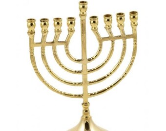 Menorah 9-Branch For Hanukah, Jewish Candle Holder, High Quality Menorah Kosher Made In Israel. Judaica gift.