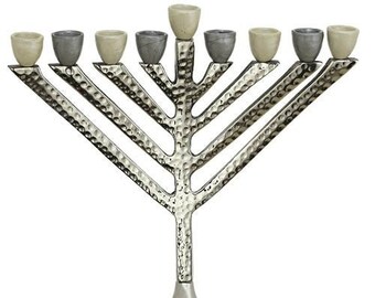 Menorah 9-Branch For Hanukah, Jewish Candle Holder, High Quality Menorah Kosher Made In Israel. Judaica gift.