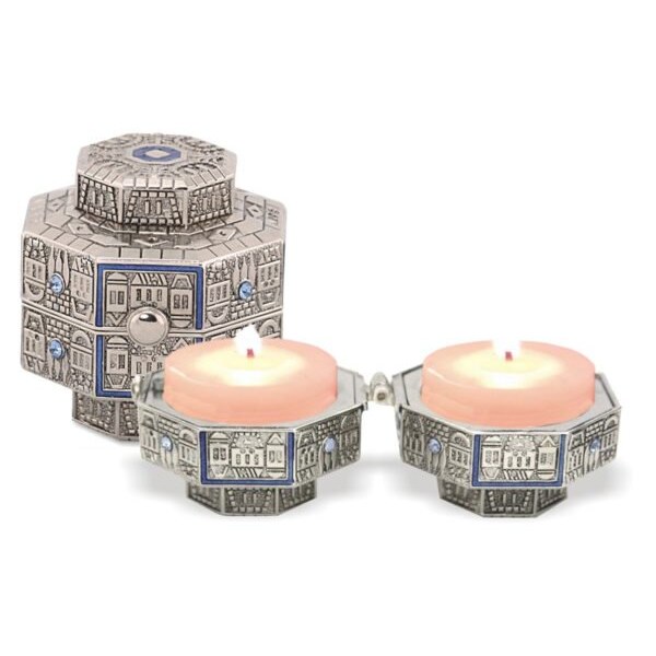 Shabbat Candle Holder Etsy