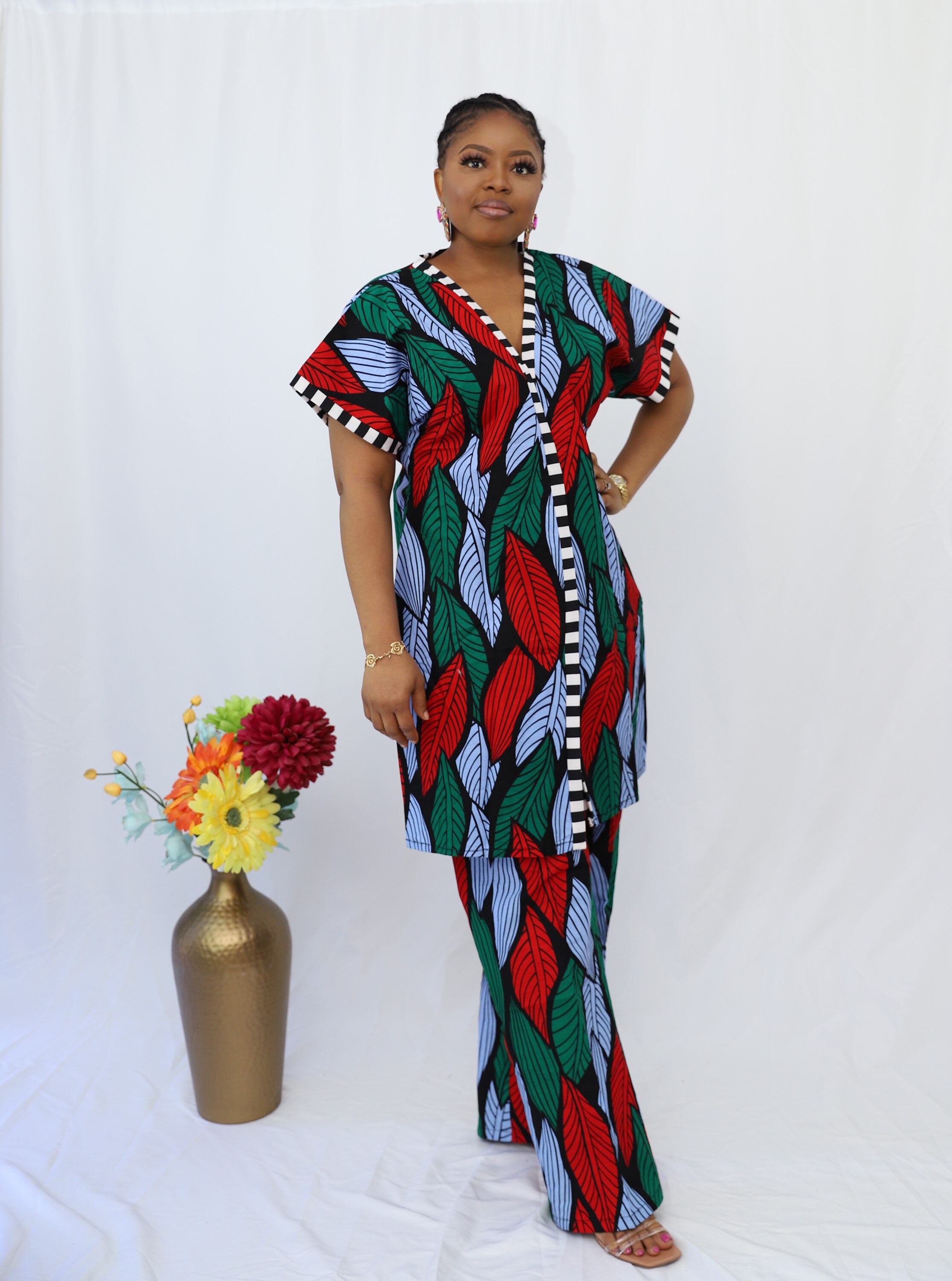 Kaima Kimono & Pant set main image 1
