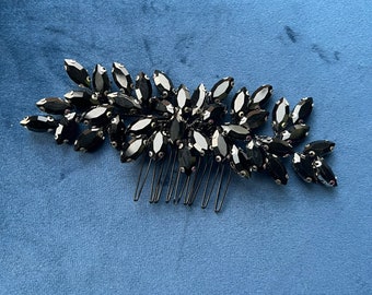 Black hair comb, Midnight hair comb