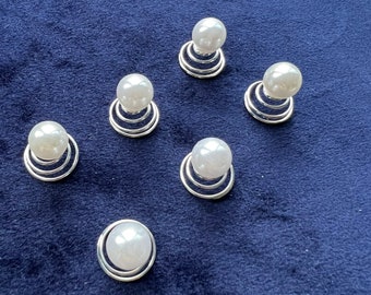 Pearl hair twist pins