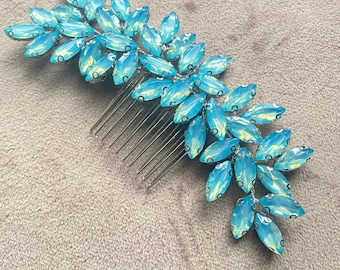 Blue Hair Comb