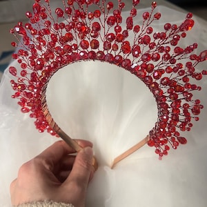 Robijnrode hoofdband