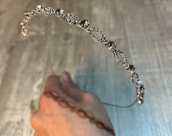 Silver headband