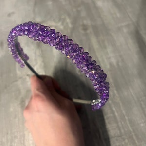 Purple headband