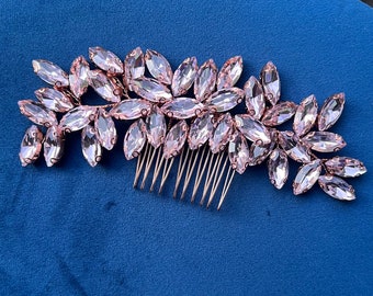 Pink hair comb