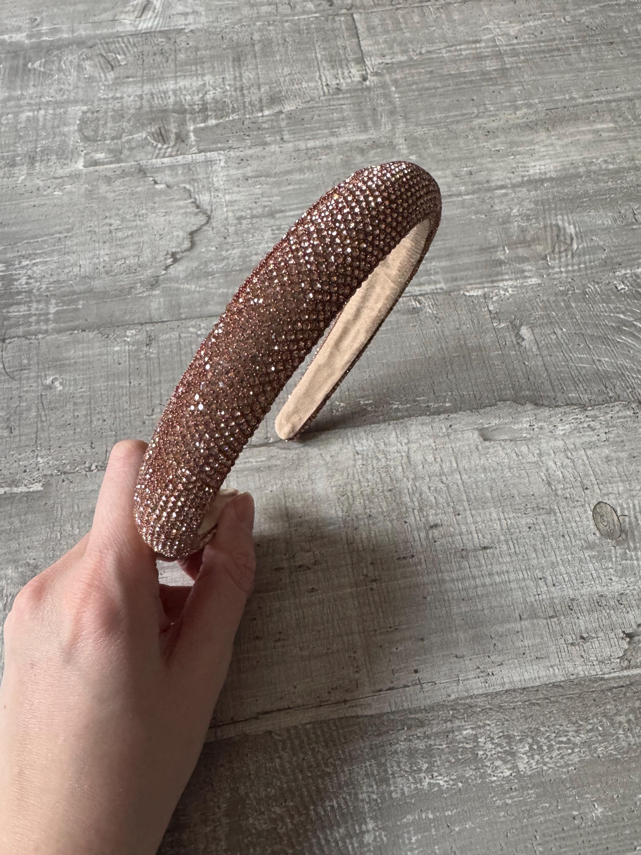 Rose Gold Sparkly Headband