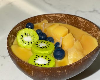 Mango Açaí Smoothie Bowl Kerze