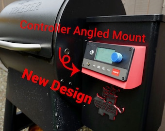 Soporte en ángulo para controlador D2 para usar con Traeger Ironwood 885/650, Silverton 810/620, Pro 780/575