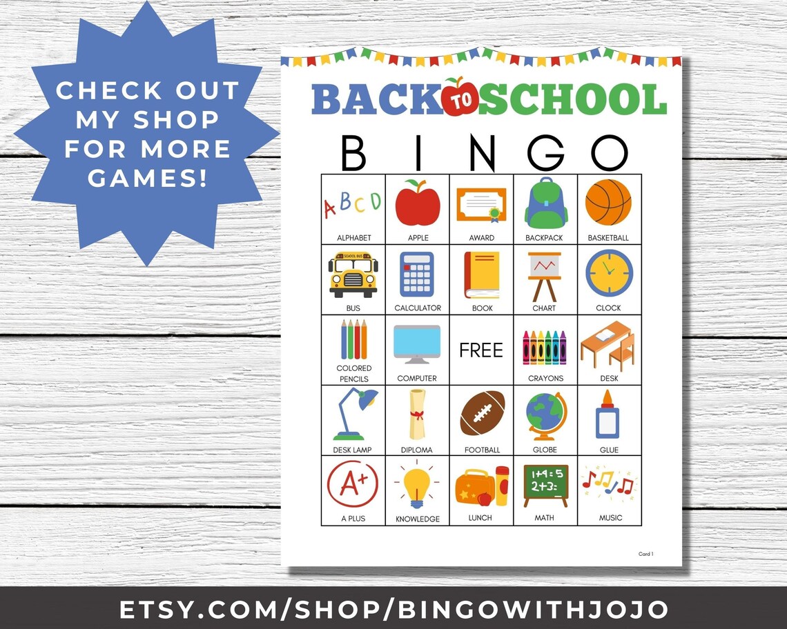Get to Know You Bingo Printable for Elementary School Aged - Etsy