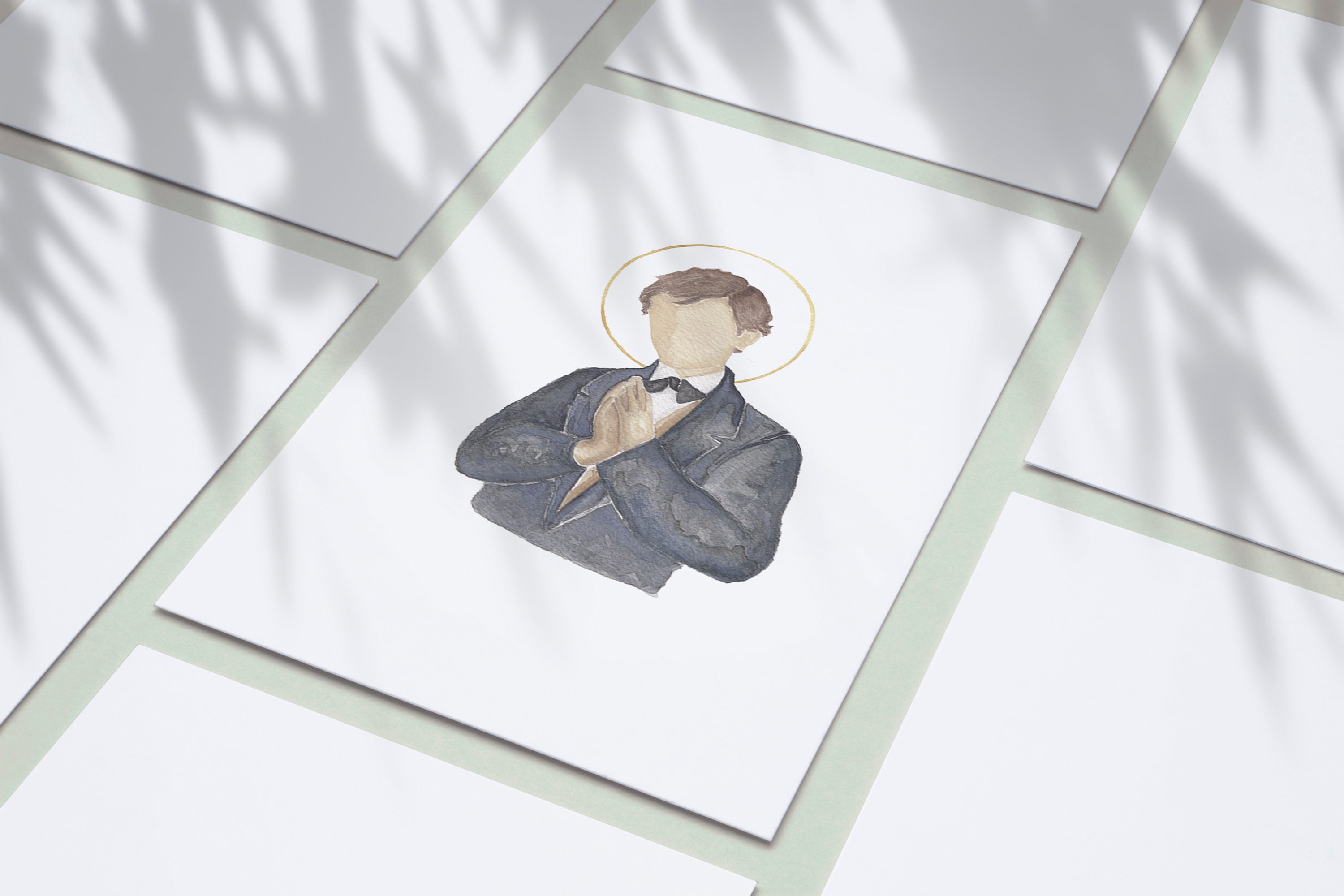 Digital Saint Dominic Savio | Saint Art | Saint Watercolor | Saint Card ...