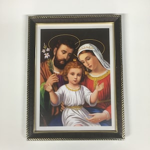 Heilige Familie Bilderrahmen WANDRAHMEN (27,5X20,3cm)