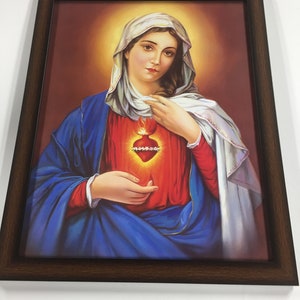 Saint Mary Framed Picture Frames  WALLFRAMES (19.5x15.5”)