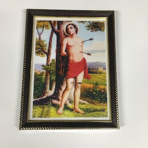 St Sebastian Framed Picture Frames WALLFRAMES (10.5X 8&quot;)