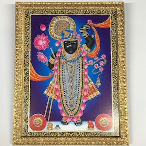 Lord Srinath Ji framed Picture Frames WALLFRAMES (17.5x13.5&quot;)