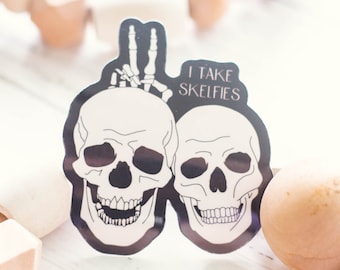 Radiology Tech Sticker   I Take Skelfies   Xray Tech Sticker   Graduation Gift   Radiology Markers   Radiology Tech | Waterproof Sticker