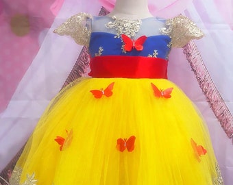 Vestido blancanieves | Etsy México