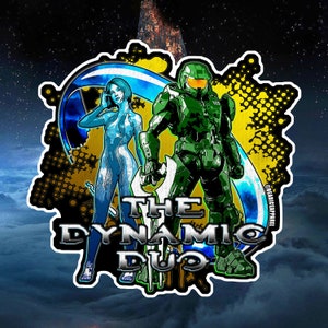 Dynamisk Duo-klistermärke!