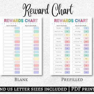 Editable Kids Reward Bucks | Printable | Mom Bucks, PDF Reward System For Kids | Chore Bucks, Good Behavior Bucks, Play Money, Pretend Money image 3