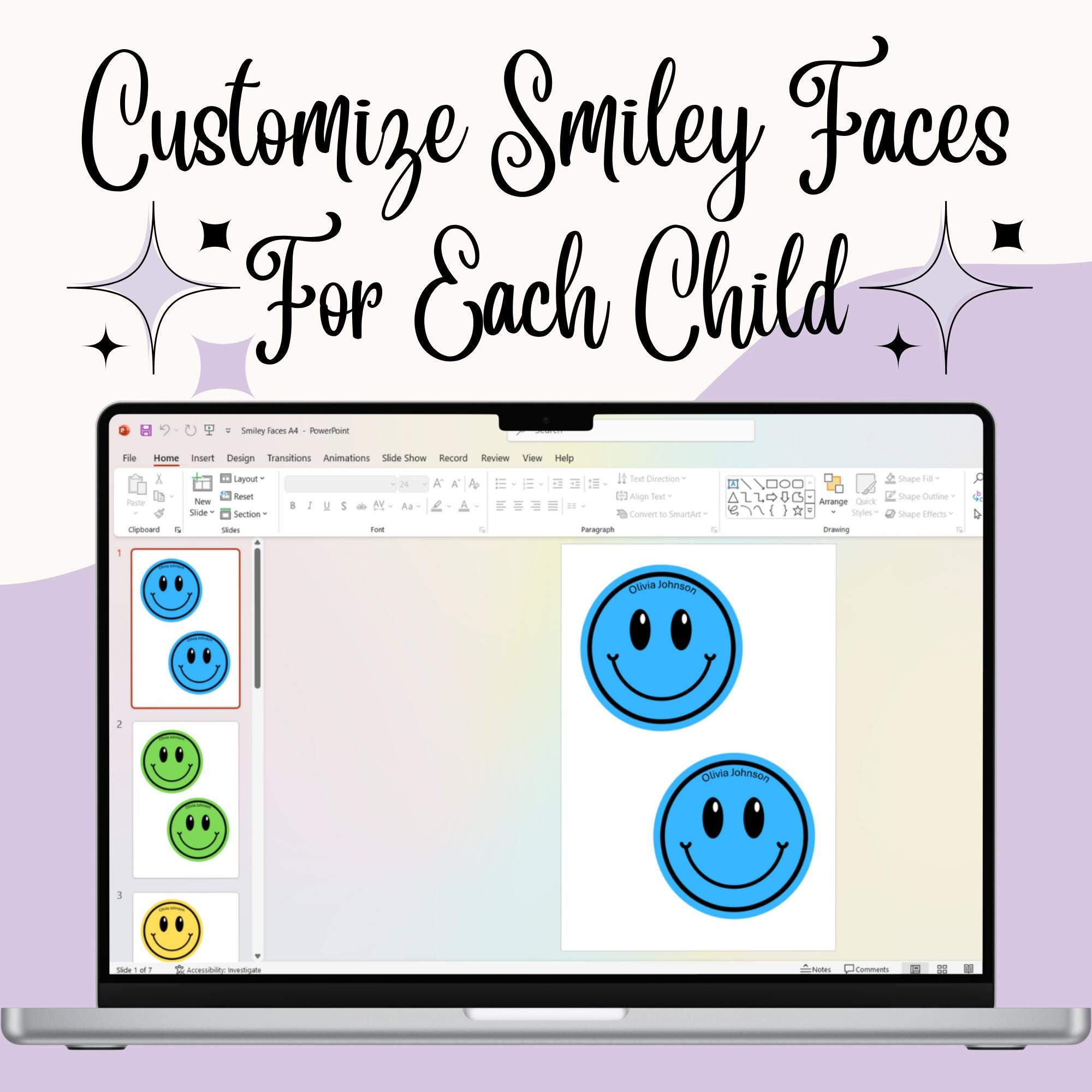 Smiley Face Bulletin Board or Door Kit With Letters and Bunting ...
