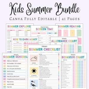 Kinder Sommer Druckbarer Kinder-Sommerkalender Sommer Bingo für Kinder Sommer Basteln Sommer Kinder Aktivitäten Sommer Kinder Bucket List Juli Kalender