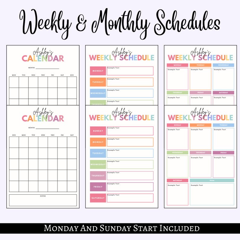 Editable Kids Chore Chart Bundle, School, Reward, Allowance, Daily Checklist, Weekly Chores, Behavior, Consequences, Screen Time, Letter image 6