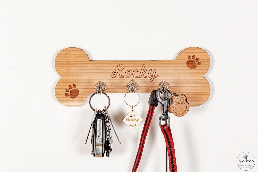 Accroche Laisse et Clés Personnalisable