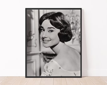Audrey Hepburn Studio Portrait 1957 black&white Hepburn Photography Classic Old Hollywood Glamour Icon