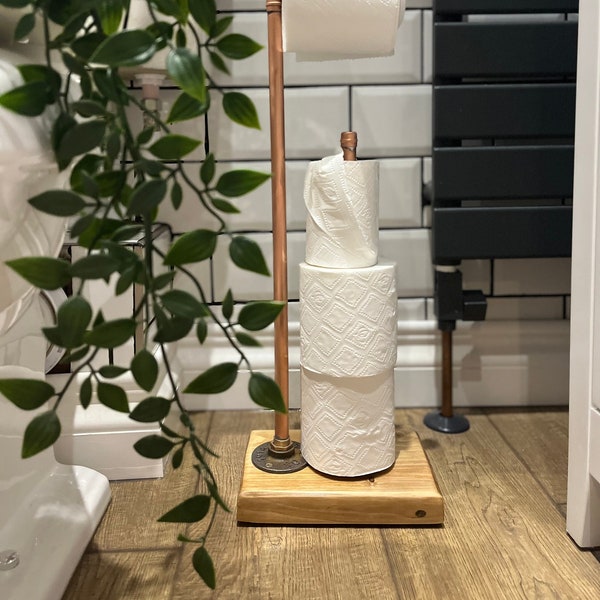 Butler Toilet Paper Holder Etsy