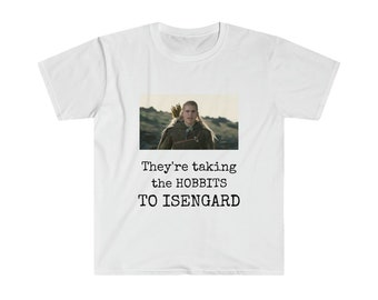 De tar hobbitarna till Isengård t-shirt