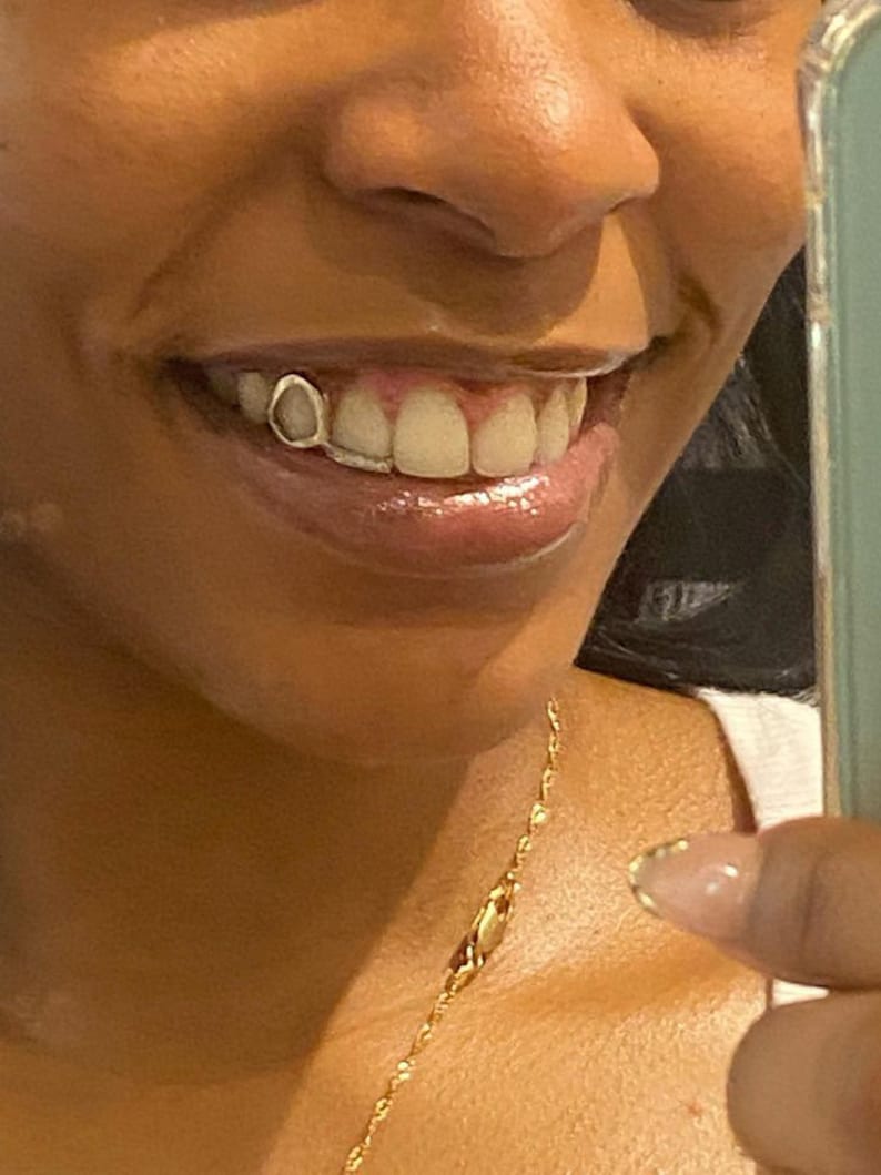 Custom Grillz , Jorja Window Diamond Inlay Grillz , Real Diamond Grillz ...