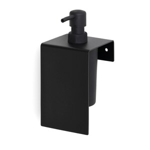 Modern Farmhouse Soap Dispenser Holder SAPO, Black Bathroom Accessories,  Black Soap Holders, Black Soap Dispensers, Bathroom Set, Dabstory 