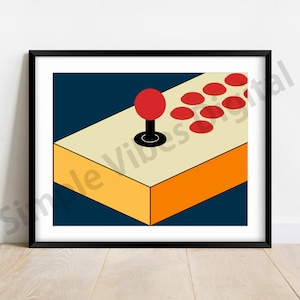 Arcade Stick 10x20 Zoll - Digitaldruck