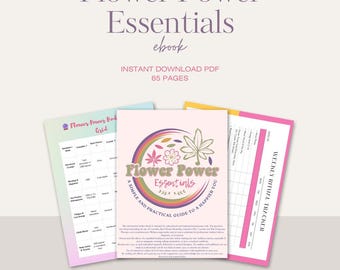 Flower Power Self-Care eBook: Ganzheitlicher Wellness-Anleitung (PDF)