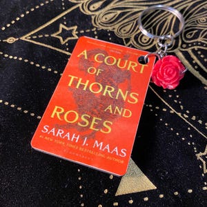 Custom Book keychain