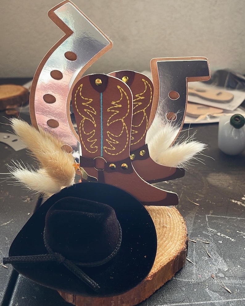 Cowboy Centerpieces - Etsy