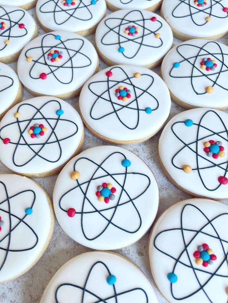Science Biscuits Science Themed Iced Biscuits - Etsy UK
